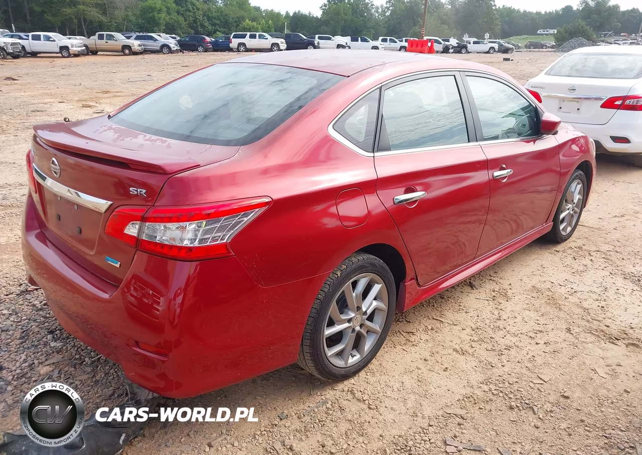 2014 Nissan Sentra Sr VIN:3N1AB7AP2EY325154 - 4