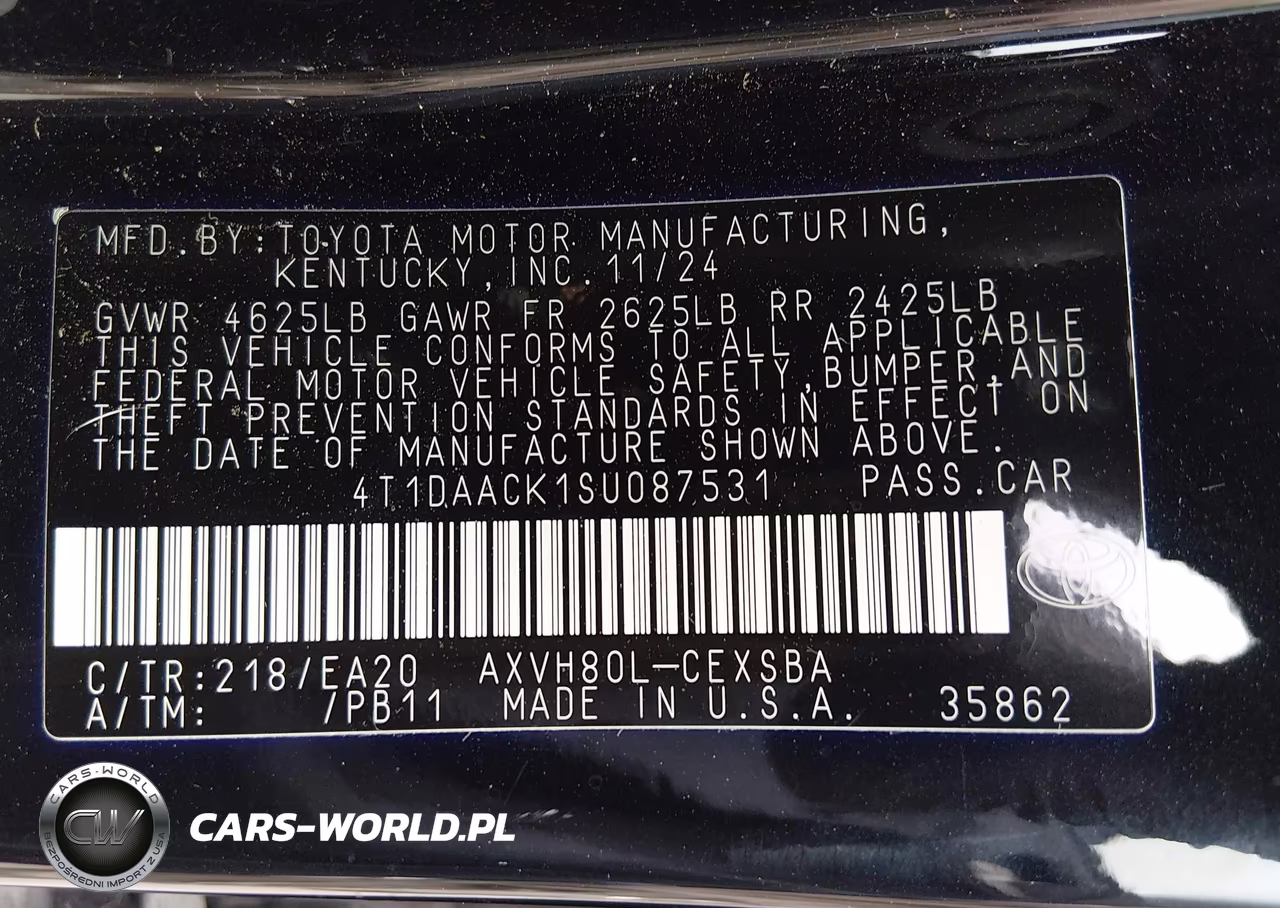 2025 Toyota Camry Se VIN:4T1DAACK1SU087531 - 9