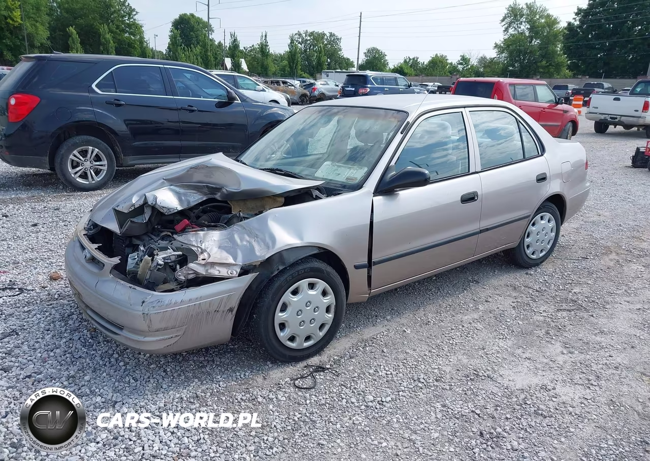 1999 Toyota Corolla Ce VIN:1NXBR12E9XZ221818 - 2