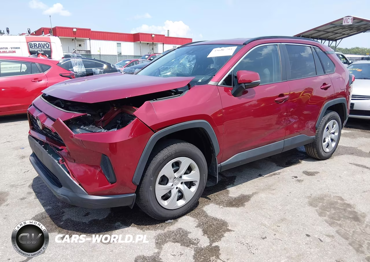 2021 Toyota Rav4 Le VIN:2T3G1RFV5MW183724 - 2