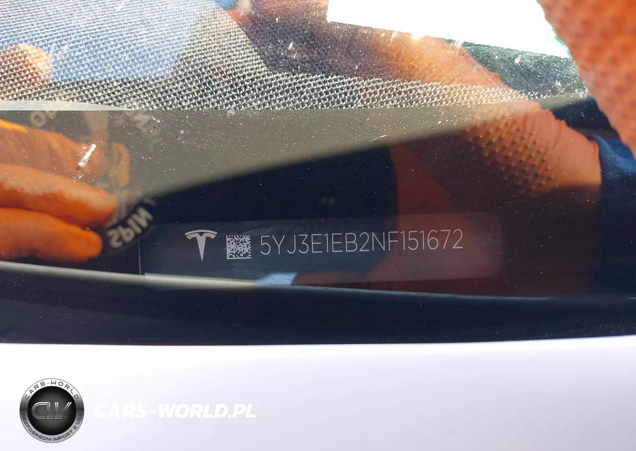 2022 Tesla Model 3 Long Range Dual Motor All-Wheel Drive VIN:5YJ3E1EB2NF151672 - 9