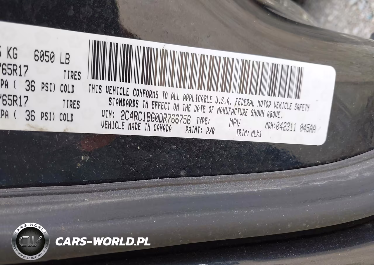 2013 Chrysler Town & Country Touring VIN:2C4RC1BG0DR766756 - 9