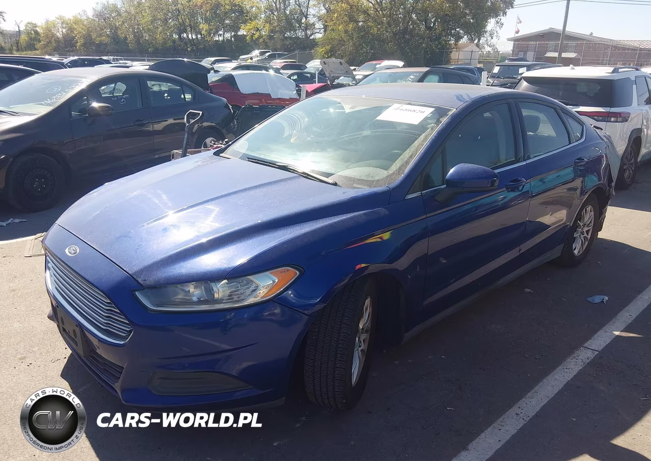 2015 Ford Fusion S VIN:3FA6P0G72FR294735 - 2