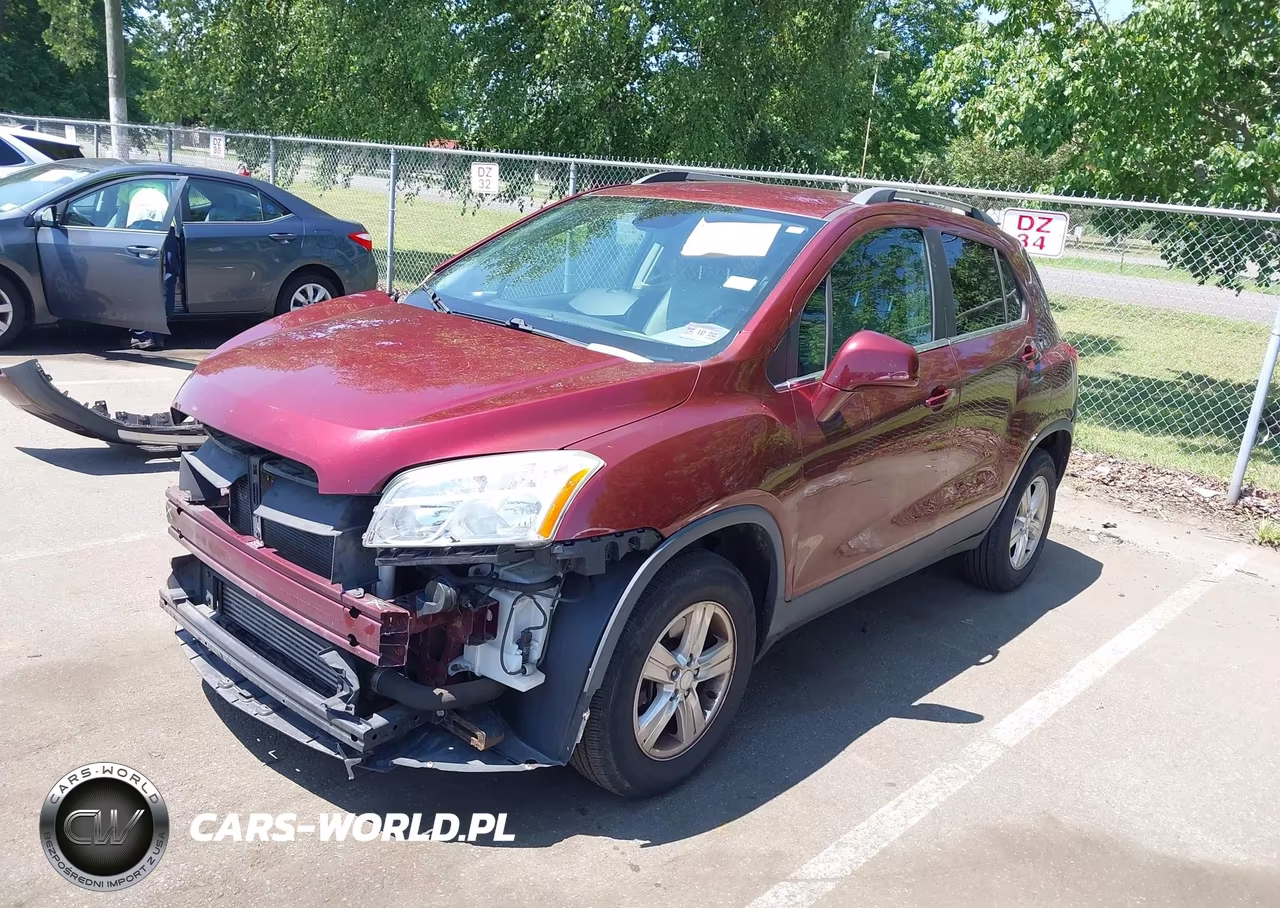 2016 Chevrolet Trax Lt VIN:3GNCJPSB4GL185790 - 2
