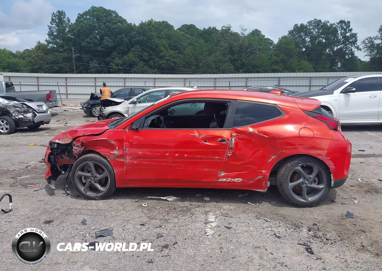 2019 Hyundai Veloster 2.0 VIN:KMHTG6AF3KU012844 - 14