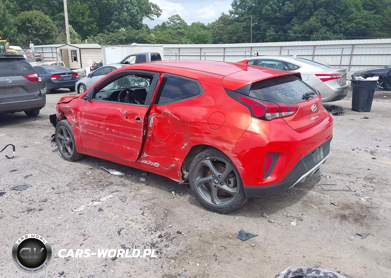 2019 Hyundai Veloster 2.0 VIN:KMHTG6AF3KU012844 - 3