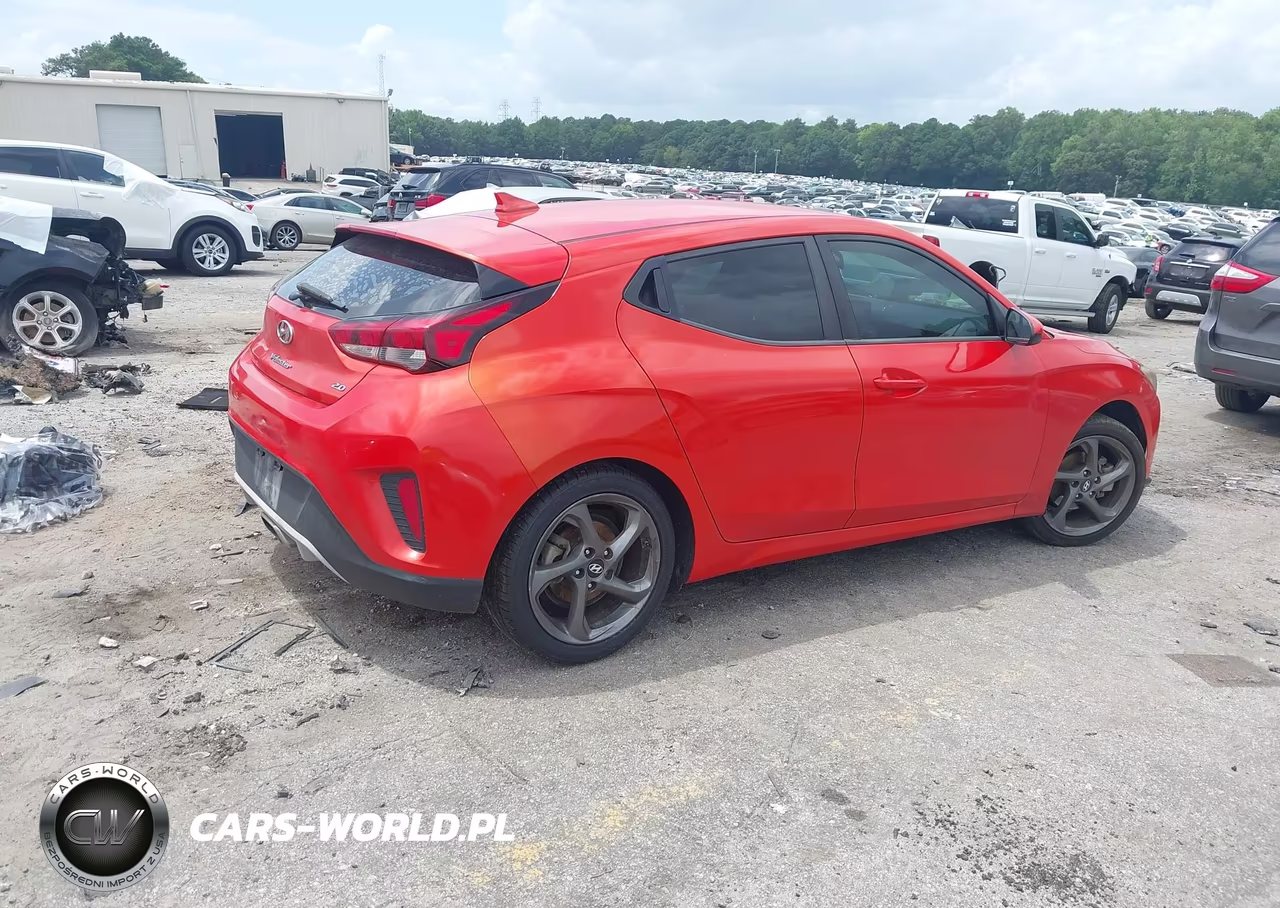 2019 Hyundai Veloster 2.0 VIN:KMHTG6AF3KU012844 - 4