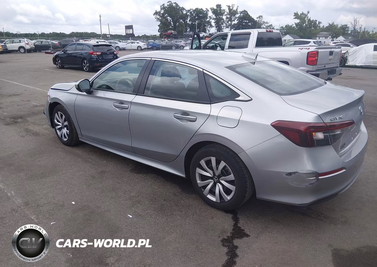 2025 Honda Civic Lx VIN:2HGFE2F2XSH544389 - 3