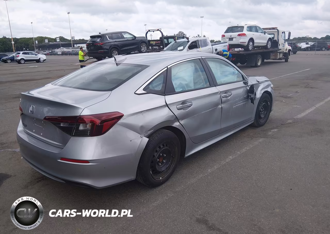 2025 Honda Civic Lx VIN:2HGFE2F2XSH544389 - 4