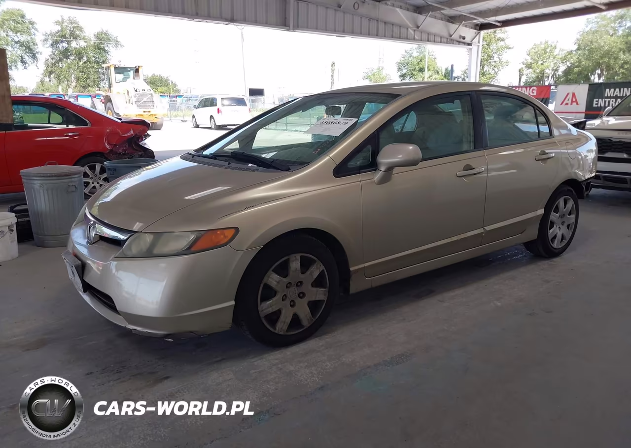 2007 Honda Civic Lx VIN:1HGFA16597L086922 - 2