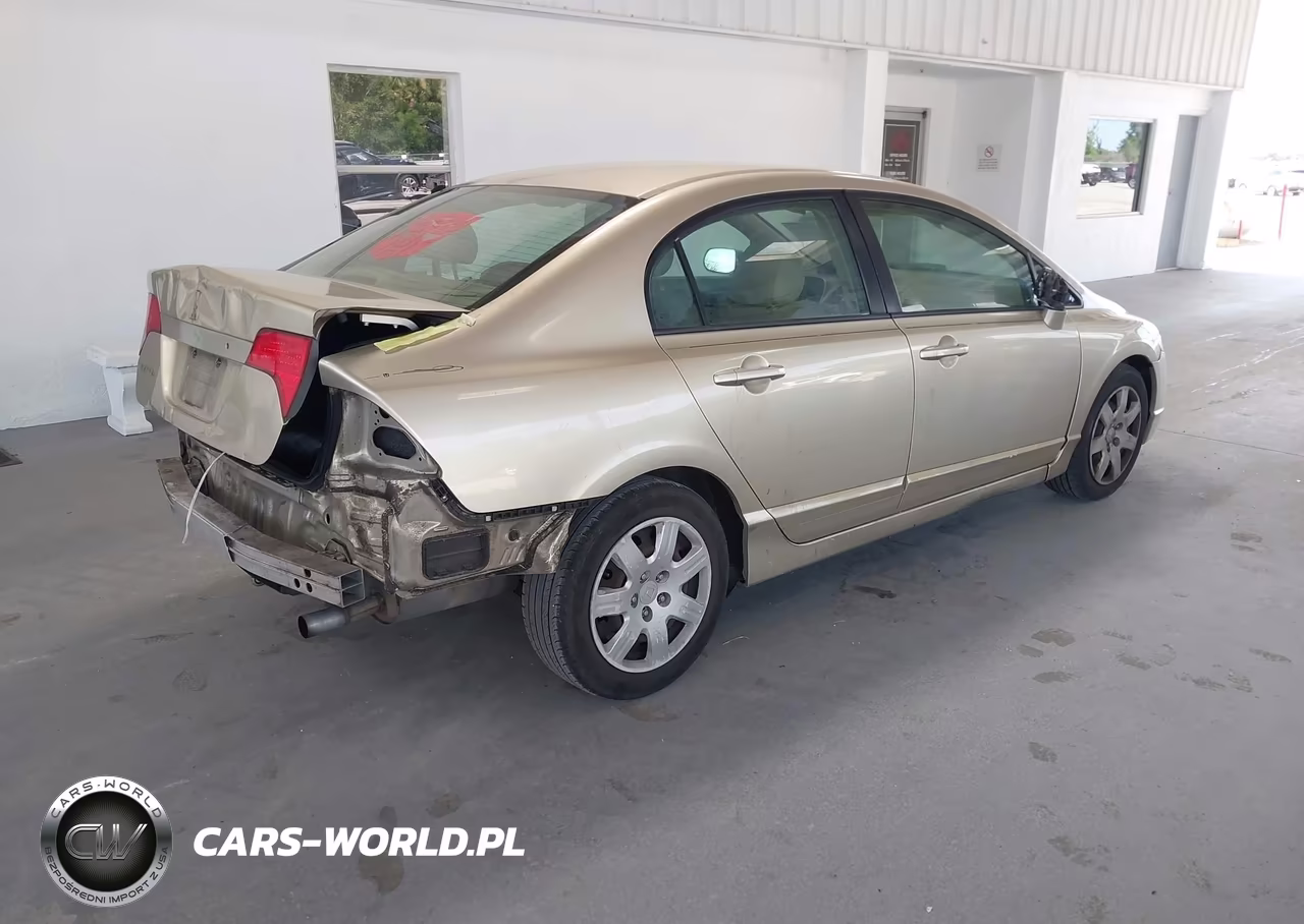 2007 Honda Civic Lx VIN:1HGFA16597L086922 - 4
