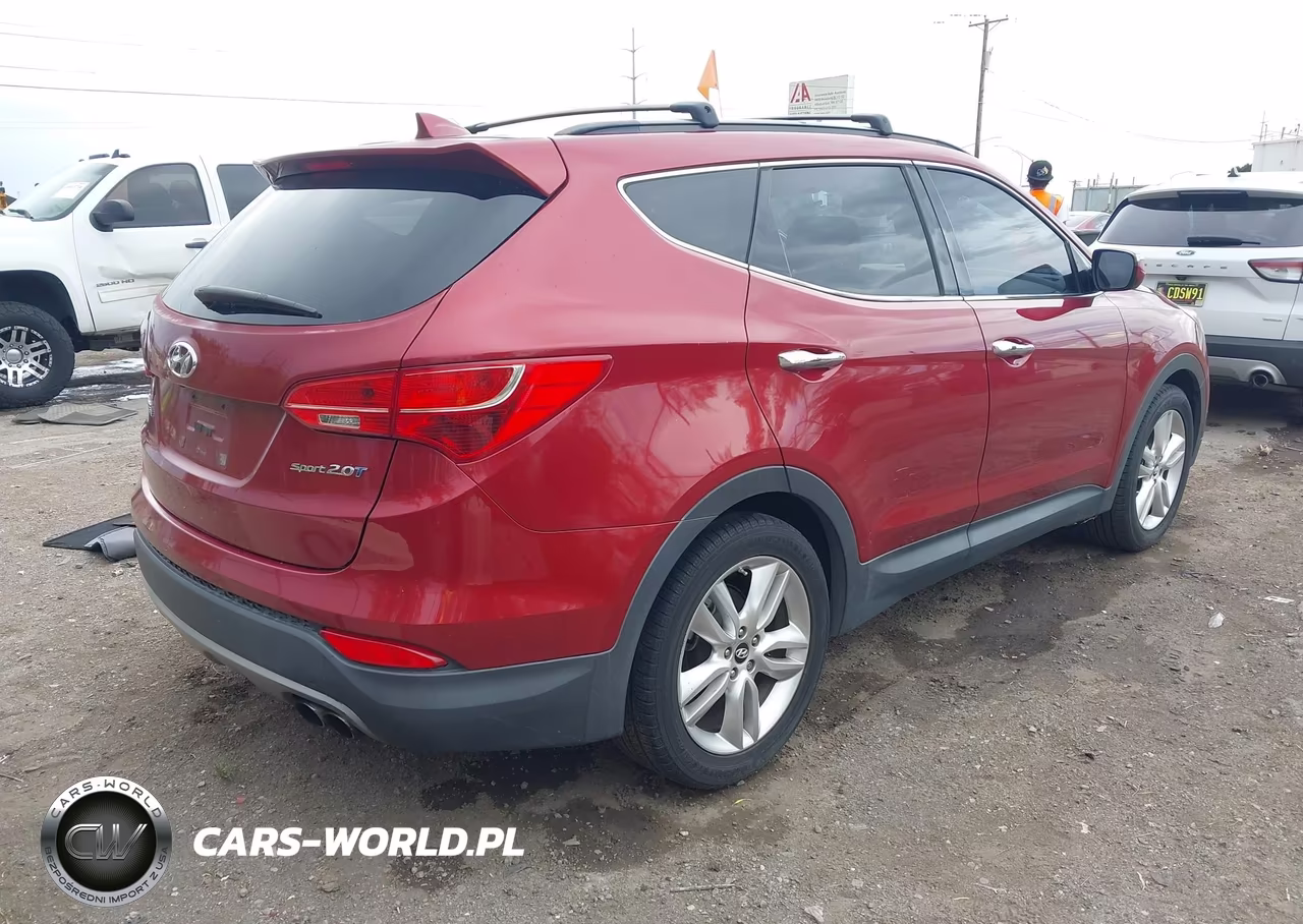 2013 Hyundai Santa Fe Sport 2.0T VIN:5XYZU3LA2DG109383 - 4