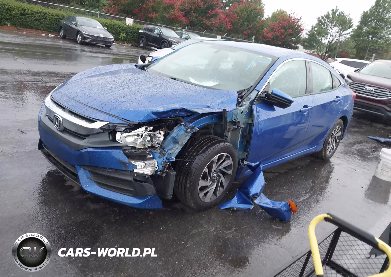 2017 Honda Civic Ex VIN:19XFC2F71HE217559 - 2