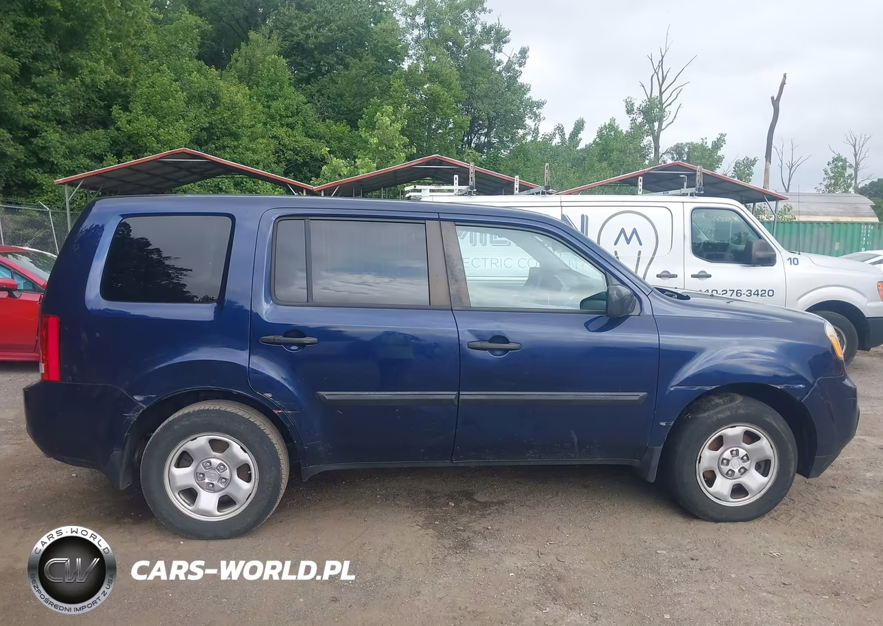 2013 Honda Pilot Lx VIN:5FNYF4H21DB006685 - 13