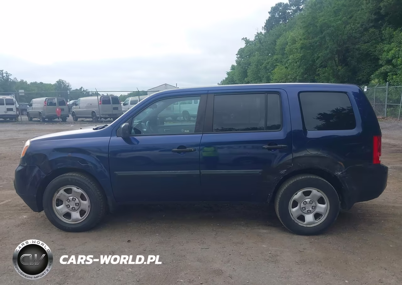 2013 Honda Pilot Lx VIN:5FNYF4H21DB006685 - 14