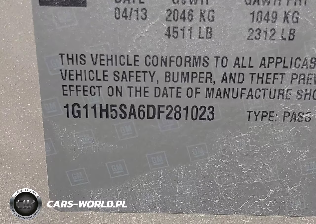 2013 Chevrolet Malibu 1Lz VIN:1G11H5SA6DF281023 - 9