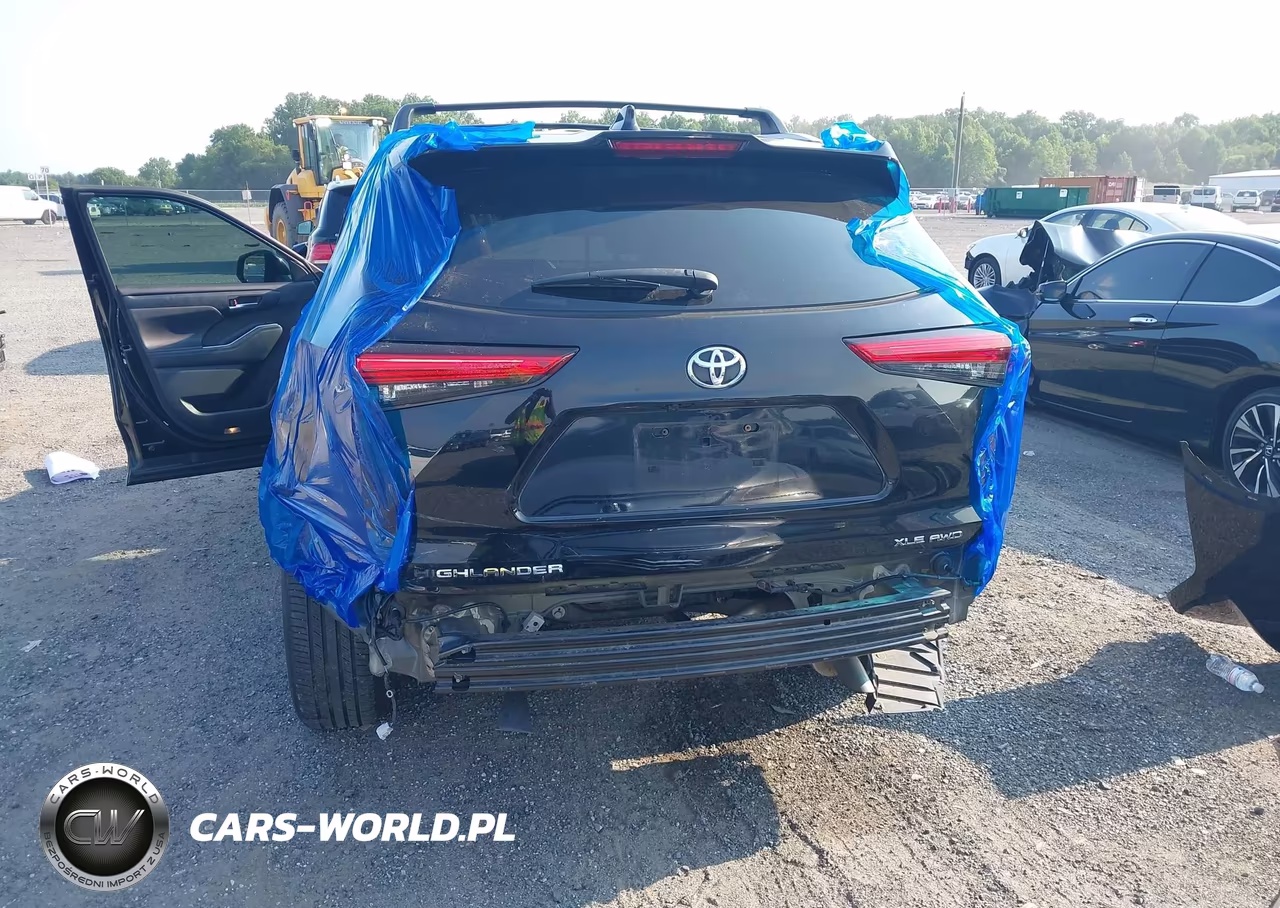 2022 Toyota Highlander Xle VIN:5TDGZRBH3NS178677 - 6