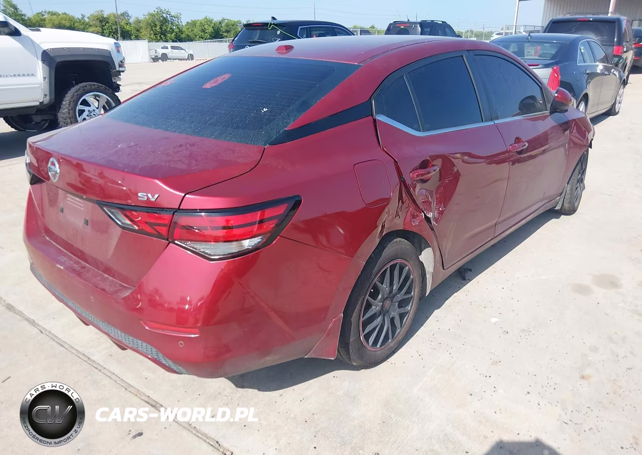 2021 Nissan Sentra Sv Xtronic Cvt VIN:3N1AB8CVXMY268458 - 4