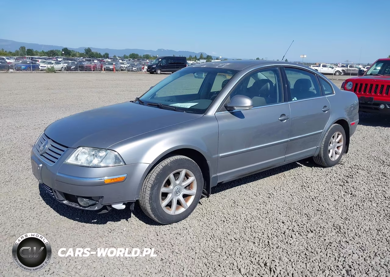 2004 Volkswagen Passat Gls VIN:WVWPD63B34P249778 - 2