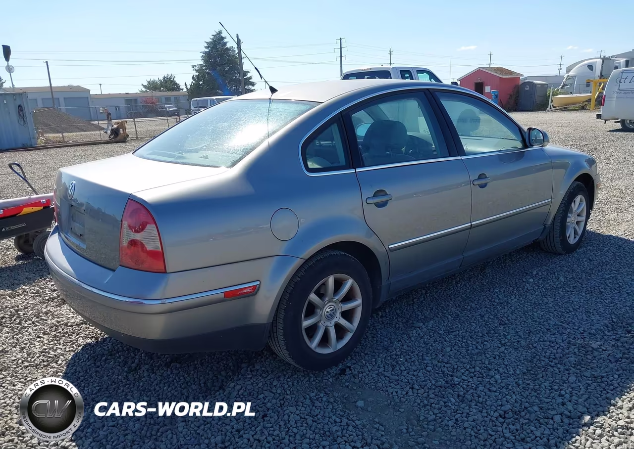 2004 Volkswagen Passat Gls VIN:WVWPD63B34P249778 - 4