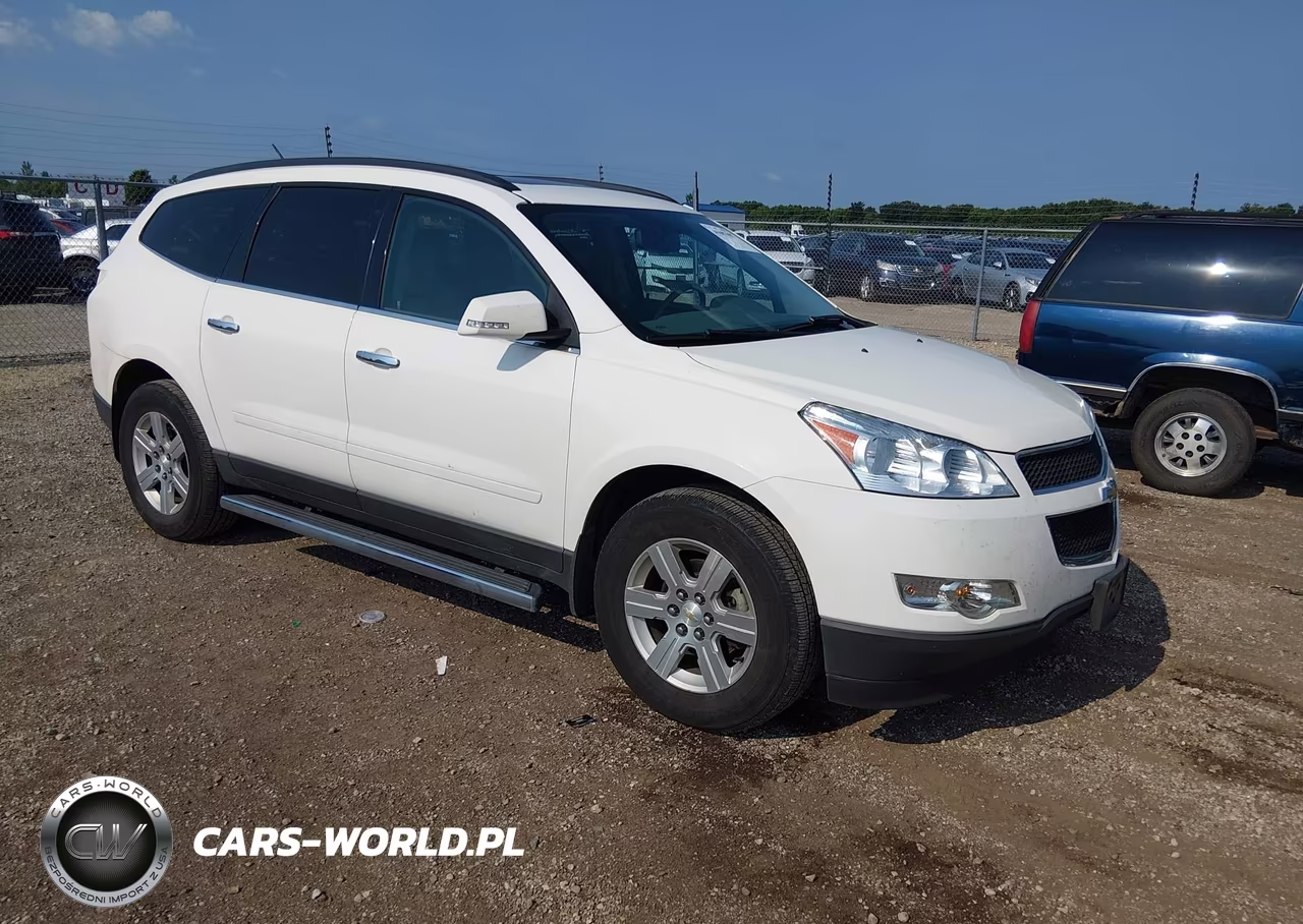 2012 Chevrolet Traverse Lt W-2Lt VIN:1GNKRJEDXCJ183719 - 1