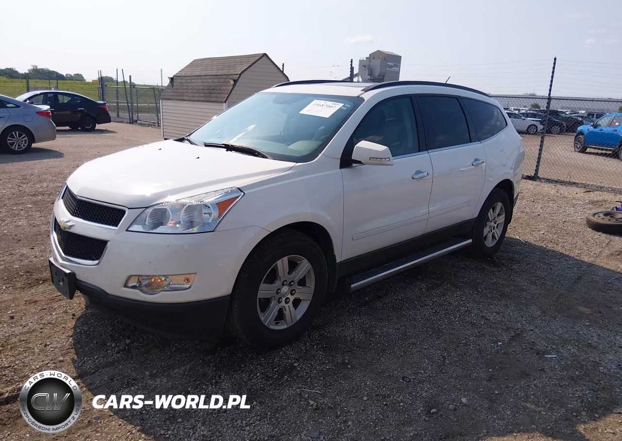 2012 Chevrolet Traverse Lt W-2Lt VIN:1GNKRJEDXCJ183719 - 2