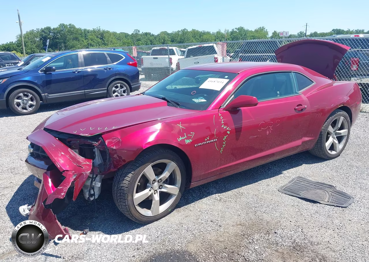 2011 Chevrolet Camaro 1Lt VIN:2G1FB1ED6B9121073 - 2
