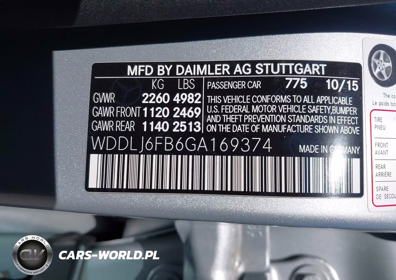 2016 Mercedes-Benz Cls 400 VIN:WDDLJ6FB6GA169374 - 9