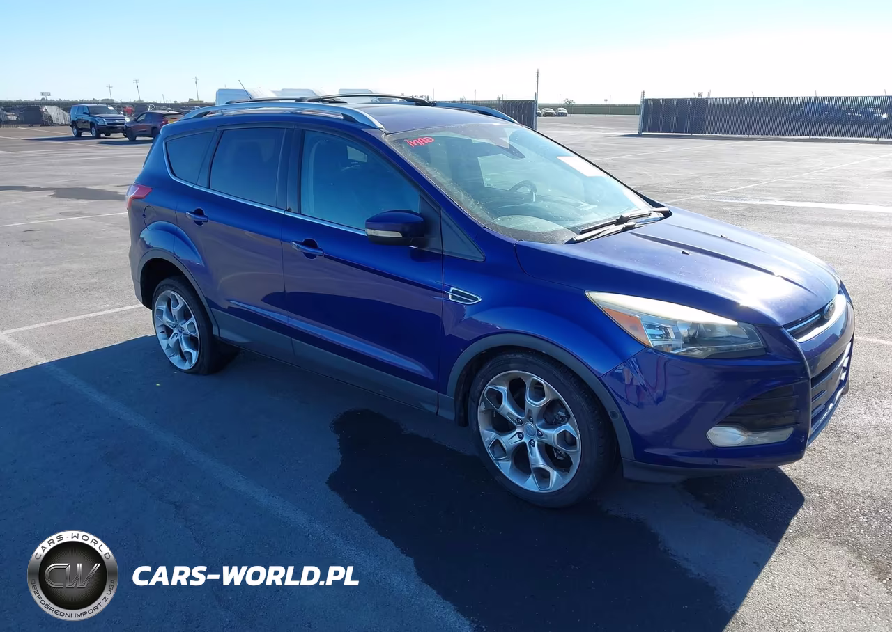 2013 Ford Escape Titanium VIN:1FMCU9J91DUB11816 - 1