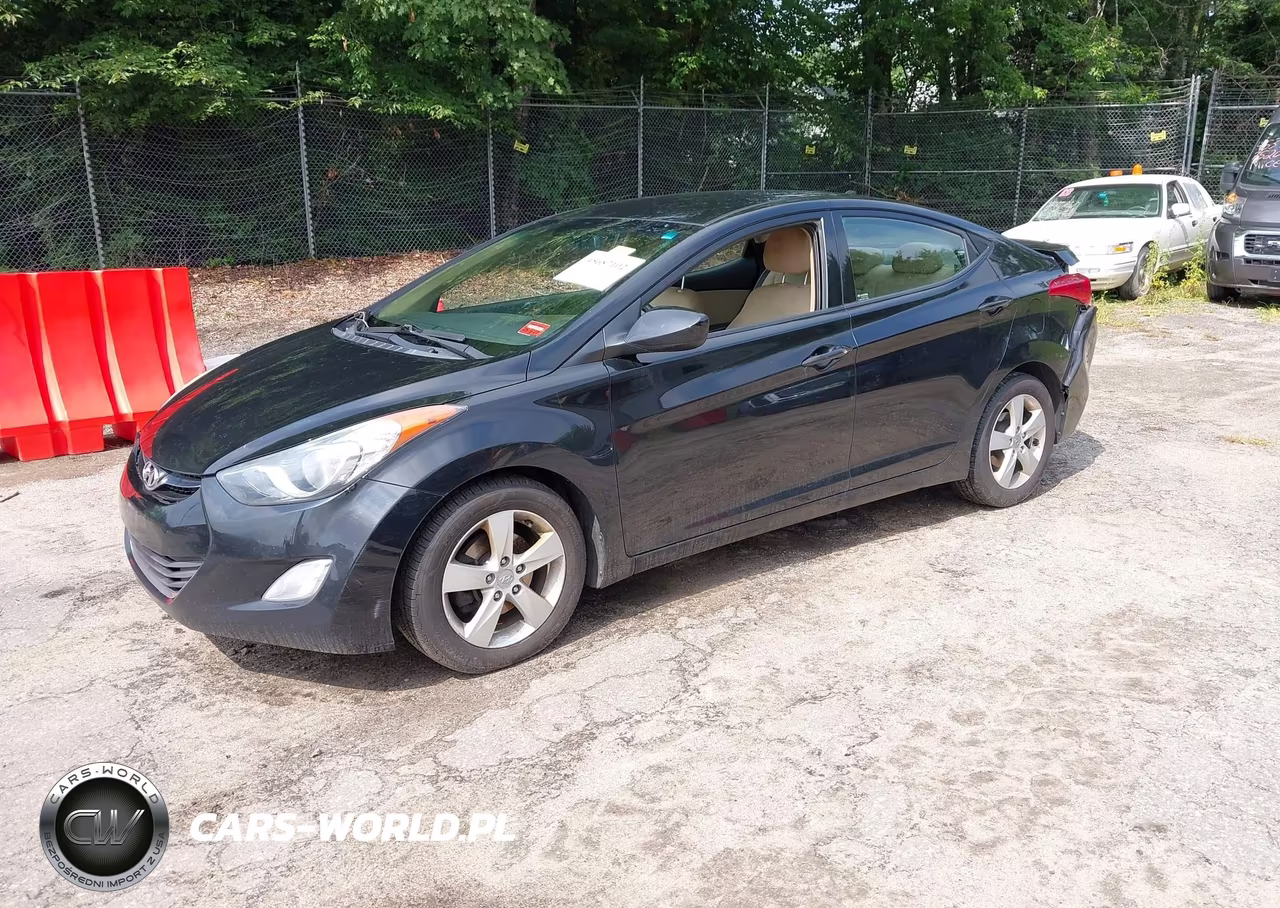 2013 Hyundai Elantra Gls VIN:5NPDH4AE2DH342151 - 2