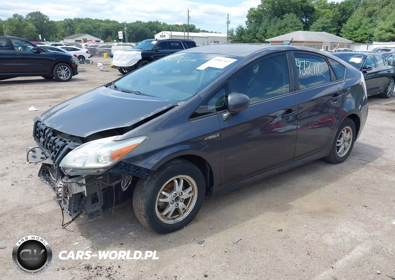 2010 Toyota Prius Ii VIN:JTDKN3DU1A1010136 - 2