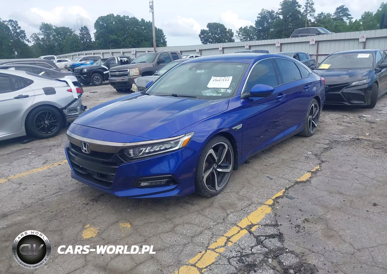 2019 Honda Accord Sport VIN:1HGCV1F31KA018933 - 2