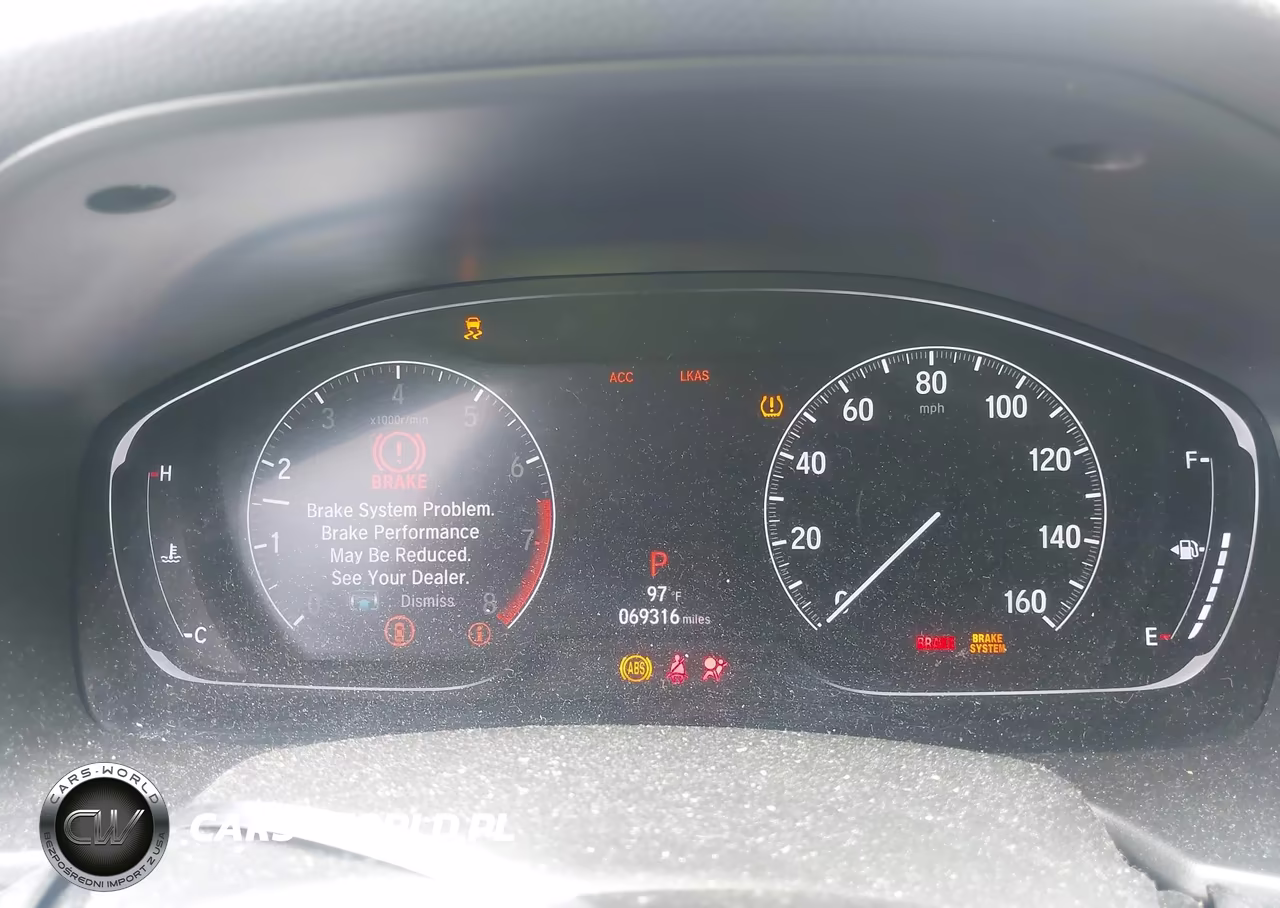 2019 Honda Accord Sport VIN:1HGCV1F31KA018933 - 7