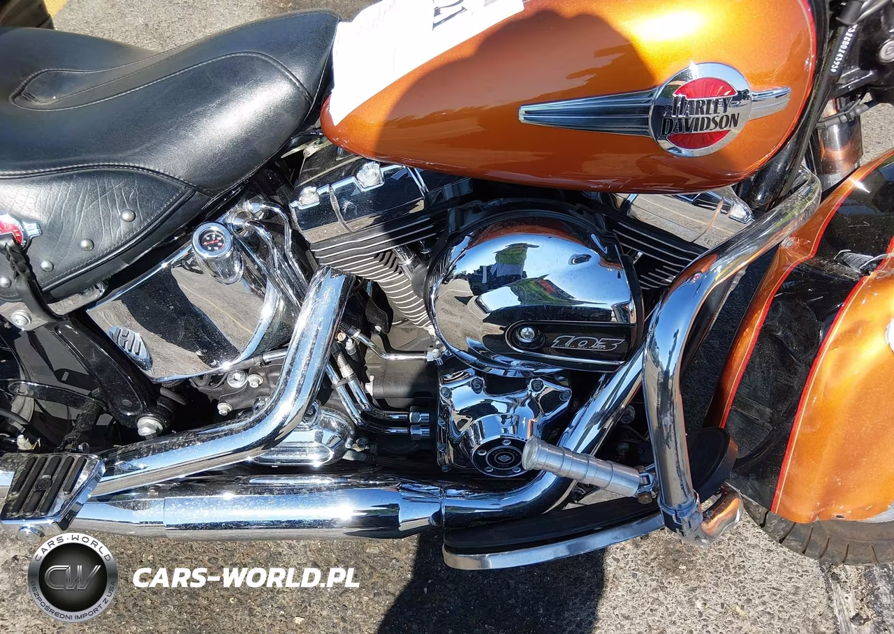 2016 Harley-Davidson Flstc Heritage Softail Classic VIN:1HD1BWV31GB014393 - 8