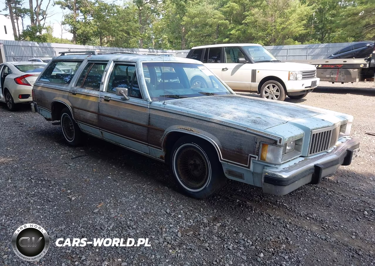 1985 Mercury Marquis Colony Park VIN:2MEBP94F5FX639572 - 1