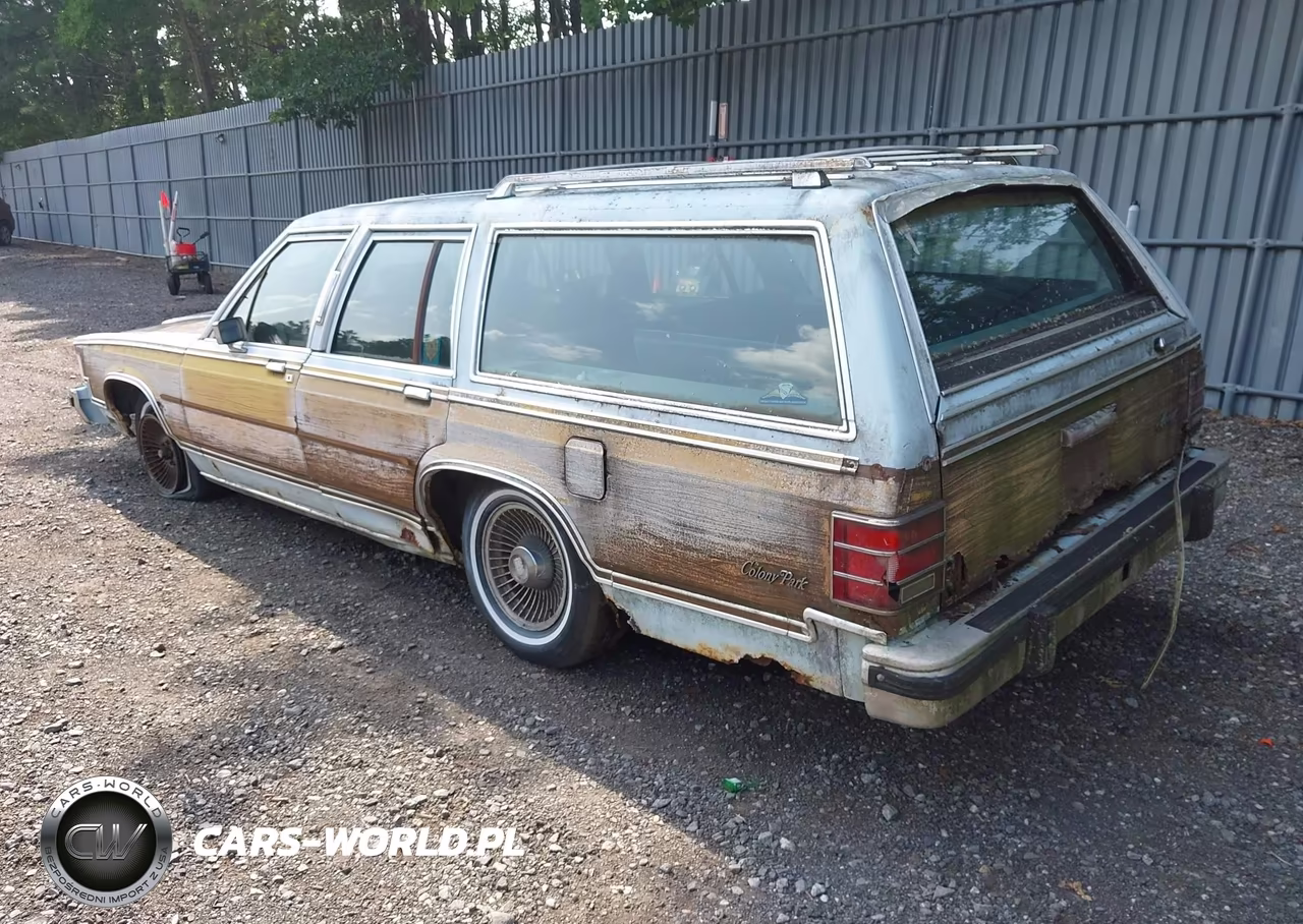 1985 Mercury Marquis Colony Park VIN:2MEBP94F5FX639572 - 3