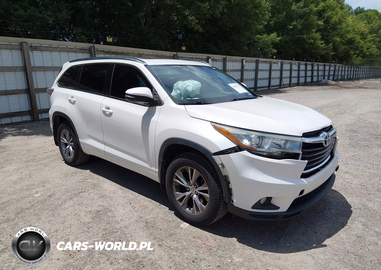 2015 Toyota Highlander Xle V6