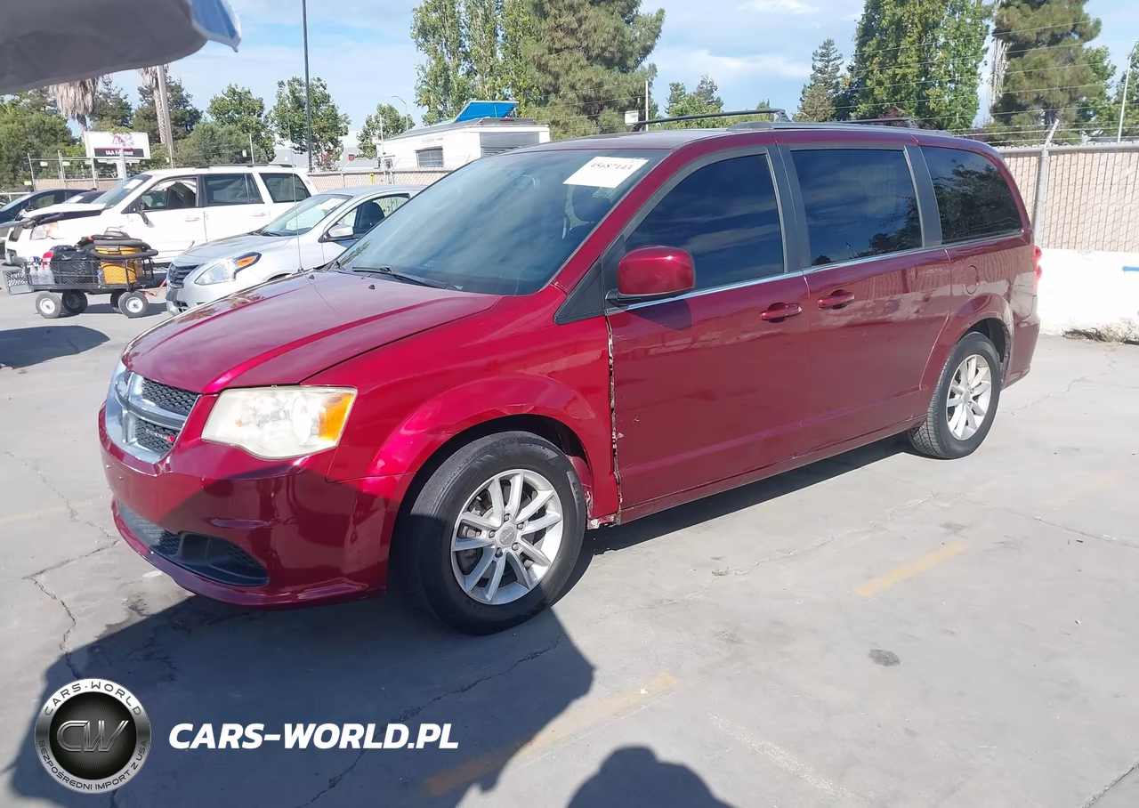 2018 Dodge Grand Caravan Sxt VIN:2C4RDGCG9JR210214 - 2