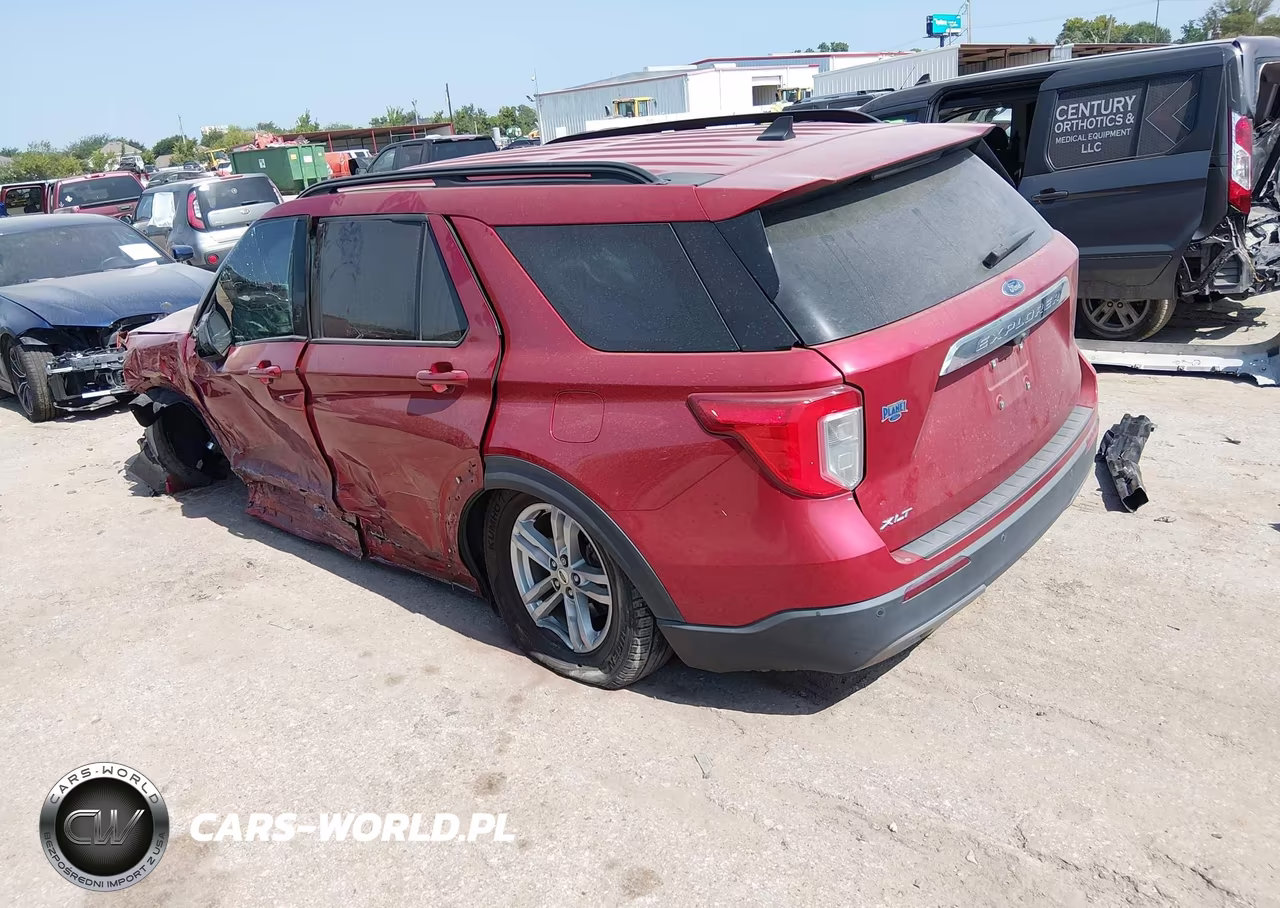 2021 Ford Explorer Xlt VIN:1FMSK7DH9MGC06325 - 3