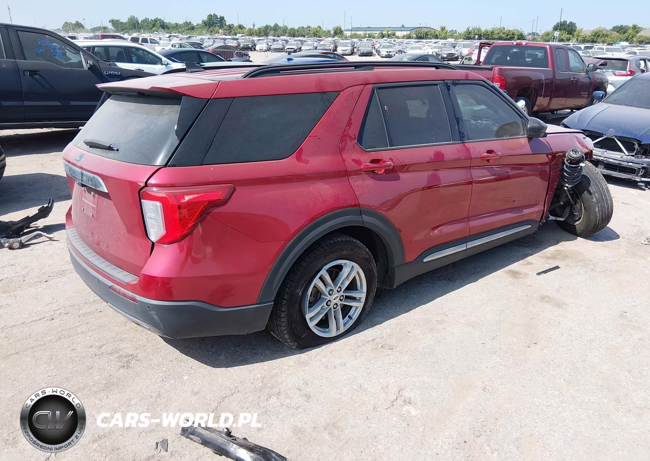 2021 Ford Explorer Xlt VIN:1FMSK7DH9MGC06325 - 4