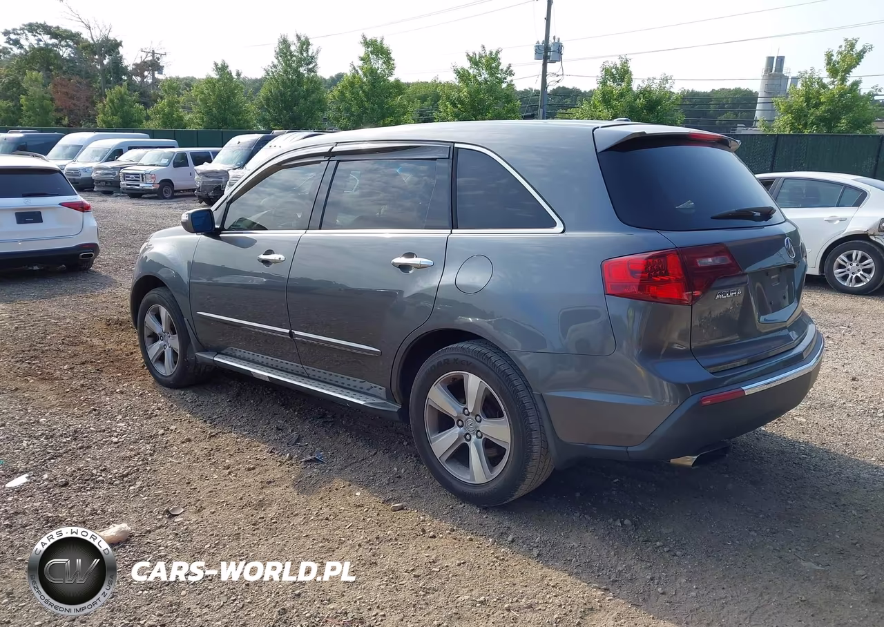 2011 Acura Mdx VIN:2HNYD2H28BH502630 - 3