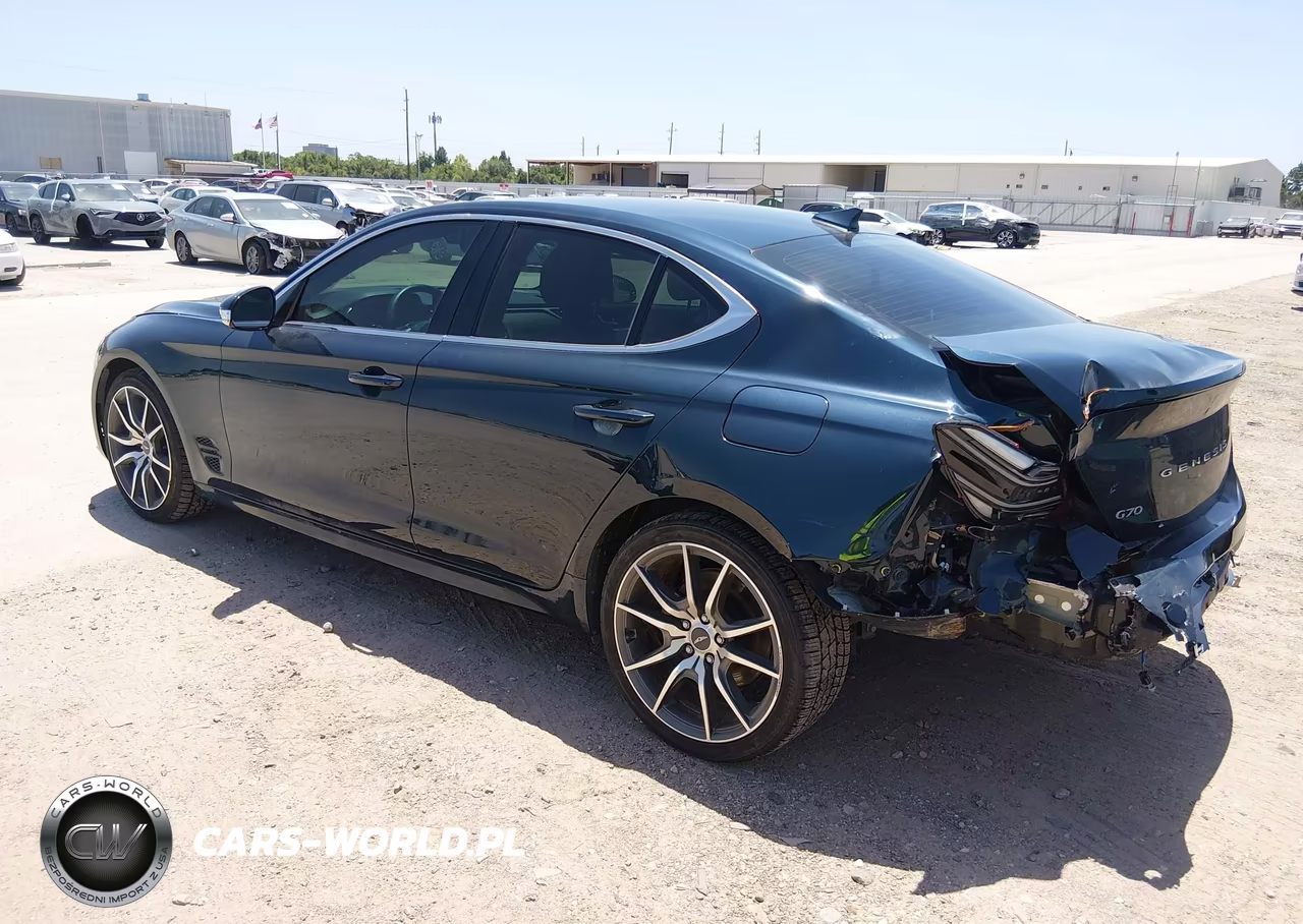 2023 Genesis G70 2.0T Rwd VIN:KMTG34TA3PU124298 - 3