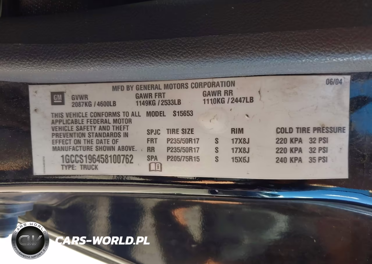 2005 Chevrolet Colorado Ls VIN:1GCCS196458100762 - 9