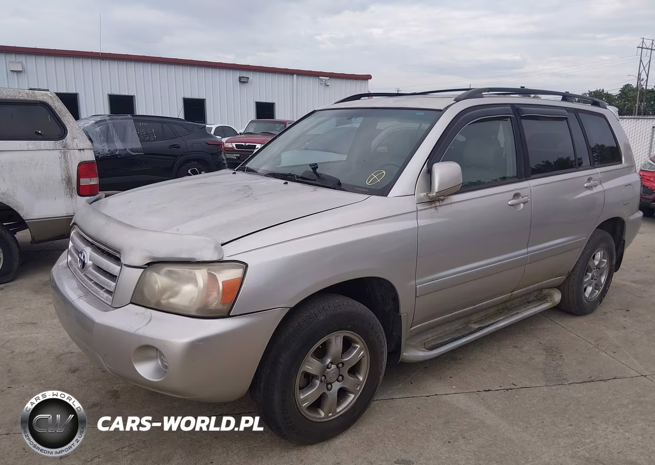 2007 Toyota Highlander 3Rd Row VIN:JTEEP21AX70219123 - 2