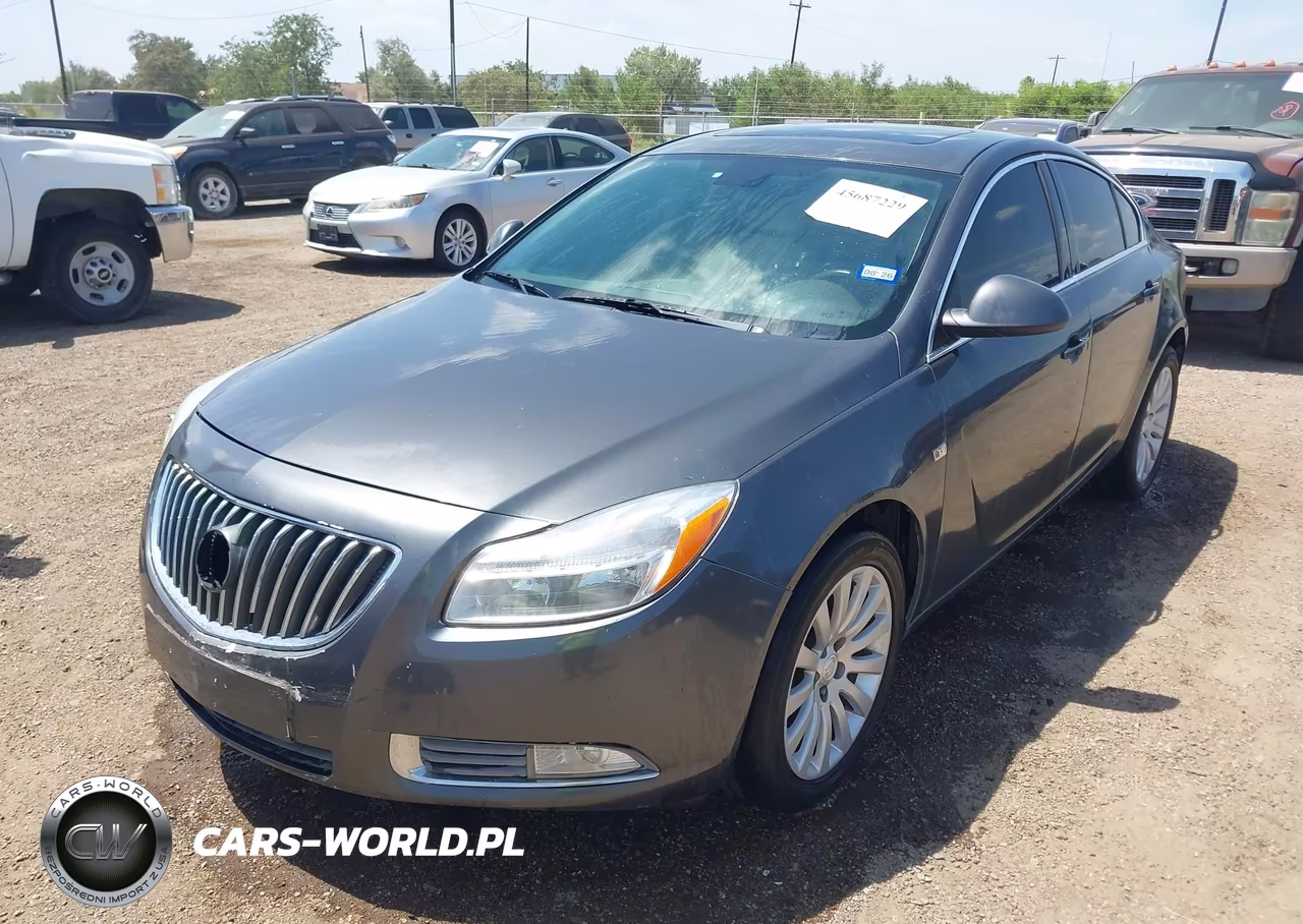 2011 Buick Regal Cxl Turbo Russelsheim VIN:W04GW5EV8B1128055 - 2