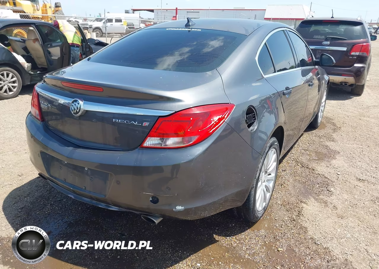 2011 Buick Regal Cxl Turbo Russelsheim VIN:W04GW5EV8B1128055 - 4