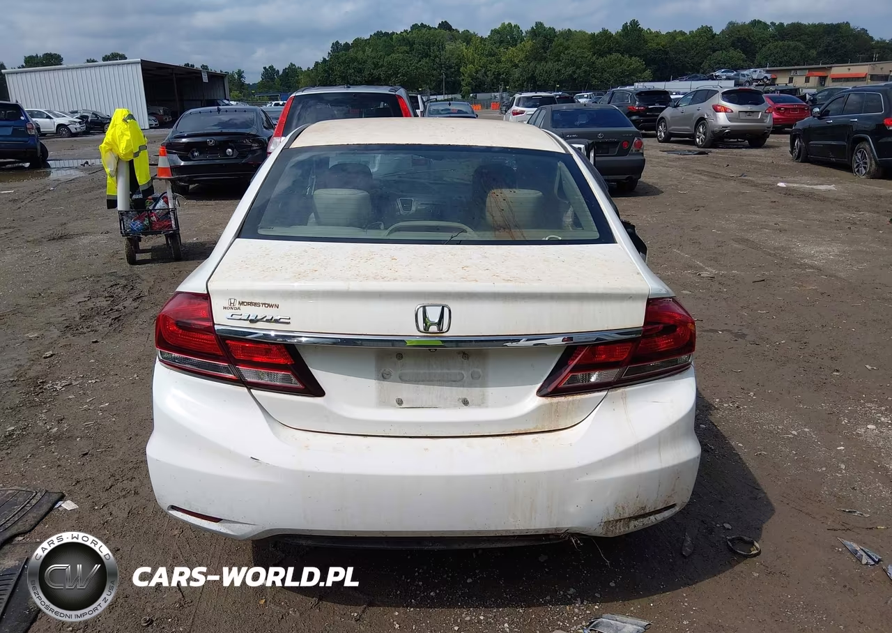 2015 Honda Civic Lx VIN:19XFB2F52FE087130 - 15