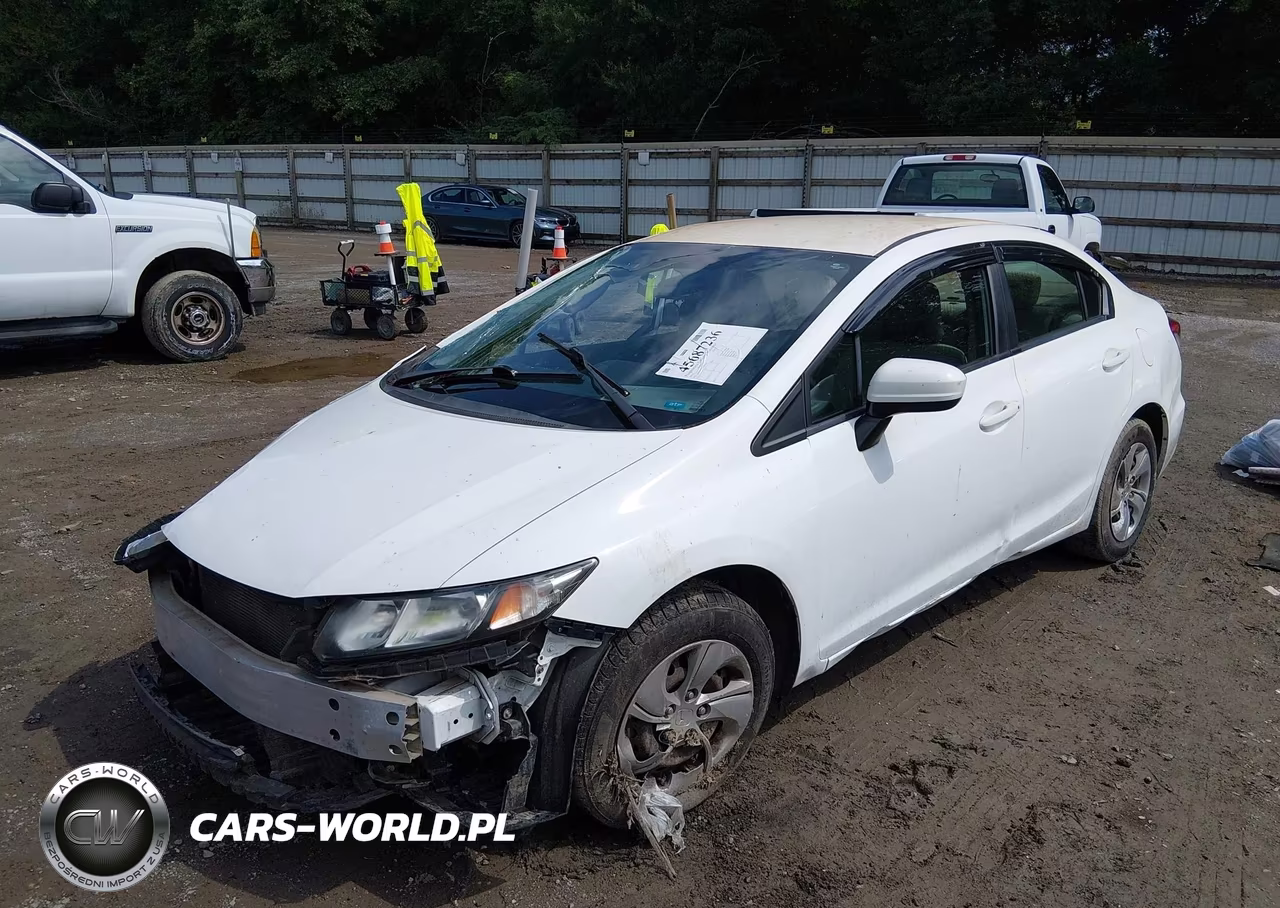 2015 Honda Civic Lx VIN:19XFB2F52FE087130 - 2