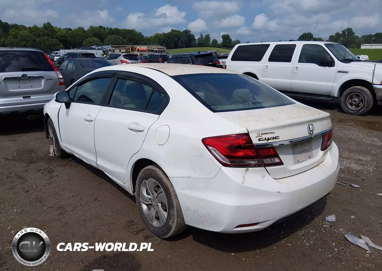 2015 Honda Civic Lx VIN:19XFB2F52FE087130 - 3