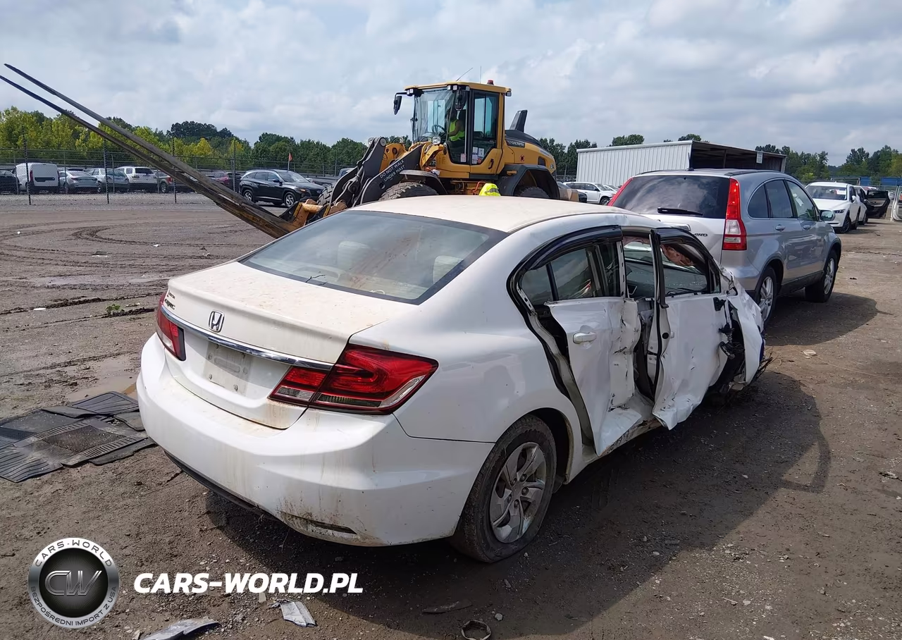 2015 Honda Civic Lx VIN:19XFB2F52FE087130 - 4
